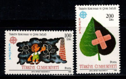Turquie 1986 Mi. 2738-2739 Neuf ** 100% Europe CEPT - Unused Stamps