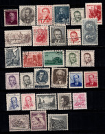 Tchécoslovaquie 1918-39 Oblitéré 80% Personnalités, Emblèmes - Used Stamps