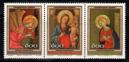 Saint-Marin 1987 Sass. 1218-1220 Neuf ** 100% Religion - Unused Stamps