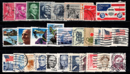 États-Unis 1938-1981 Oblitéré 100% Personnalité, Avion, Drapeau, Célébrité - Used Stamps