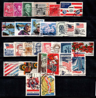 États-Unis 1938-1981 Oblitéré 100% Avion, Drapeau, Personnalité - Oblitérés