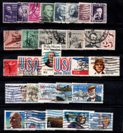 États-Unis 1938-1996 Oblitéré 100% Personnalité, Avion - Used Stamps