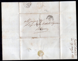 Italia - 1853 - Lettera - Oneglia - Unclassified