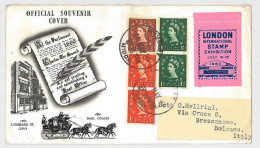 LETTERA VIAGGIATA 1960 REGNO UNITO DA WEMBLEY A BRESSANONE (SX104 - Briefe U. Dokumente