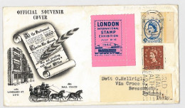 LETTERA VIAGGIATA 1960 DA REGNO UNITO - RETRO MOROCCO AGENCIES (SX110 - Briefe U. Dokumente