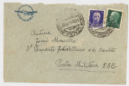 LETTERA VIAGGIATA POSTA AEREA 1941 -TIMBRO SESTO FIORENTINO (SX50 - Marcophilie (Avions)