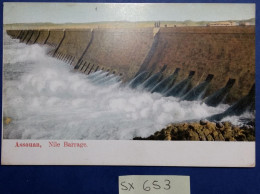 CARTOLINA PRIMI 900 ASSOUAN - NILE BARRAGE (SX653 - Sellos Personalizados