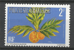 POLYNESIE SERVICE N° 2B Gom Brillante  NEUF** LUXE SANS CHARNIERE NI TRACE  / Hingeless / MNH - Dienstzegels