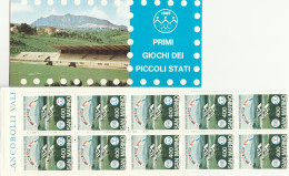LIBRETTO NUOVO SAN MARINO GIOCHI PICCOLI STATI 1985 (SY85 - Unused Stamps