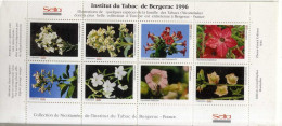 INSTITUT DU TABAC DE BERGERAC 1996  SEITA  -  BLOC DE 6 VIGNETTES AVEC SON ETUI - Tourism (Labels)