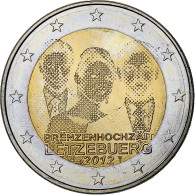 Luxembourg, 2 Euro, Prince Wedding, 2012, Utrecht, SUP+, Bimétallique, KM:120 - Luxembourg