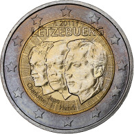 Luxembourg, 2 Euro, Jean Lieutenant Representant, 2011, SUP, Bimétallique - Luxembourg