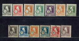 Indochine. T. Taxe N° 31 à 43 Complet X Et Oblitérés. TB. - Timbres-taxe