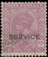 Inde Anglaise Service 1927. ~ S 87 - 1 A 3 P . George V - 1911-35  George V