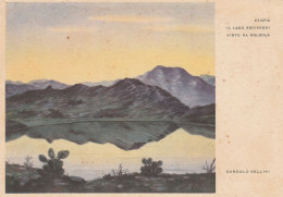 CARTOLINA NON VIAGGIATA COLONIE ITALIANE ETIOPIA IL LAGO ASCIANGHI-ANNI 30 (TX277 - Ethiopie