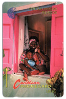 British Virgin Islands - Woman On Phone With Child  - 15CBVB - Maagdeneilanden