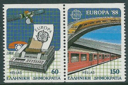 Greece 1988 Europa CEPT (**)  Mi 1685C-86C - Paar -  €18,-; Y&T 1667-68 - €15,- - 1988