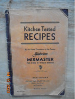 Kitchen Tested Recipes : Sunbeam Mixmaster The King Of Food Mixers 1933 - Noord-Amerikaans