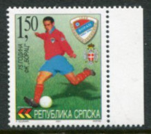 BOSNIAN SERB REPUBLIC 2001 Football Club Anniversary  MNH / **.  Michel 229 - Bosnien-Herzegowina