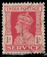 Inde Anglaise Service 1939. ~ S 109 - 1 A. George VI - 1936-47 King George VI