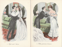 Nuit De Noces. - Lot De Deux Cartes - Couples