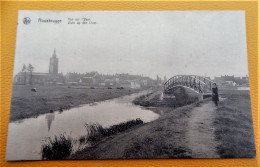 ROESBRUGGE  - ROUSBRUGGE  - Zicht Op Den Ijzer  - Vue Sur L' Yser - Poperinge