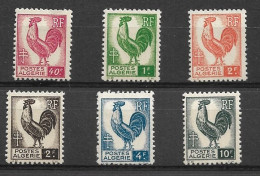 ALGERIA 1944-45 ALGERIA COCK MNH - Oblitérés