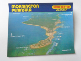 ZA476.20   Australia Victoria  View Letter  -  Nu-Color-View  - Mornington Pier And Yacht Club, Bay Beach Sorrento  1999 - Andere & Zonder Classificatie