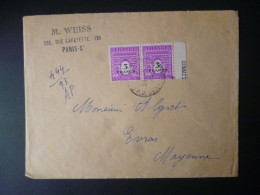 TP Sur Lettre N° 711 - Used Stamps