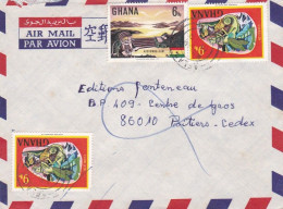 GHANA--1978 - Lettre AFLAO A  Pour POITIERS-86 (France) ..timbres Sur Lettre...cachet - Ghana (1957-...)