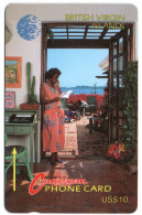 British Virgin Islands - Woman On Phone - 13CBVB - Virgin Islands