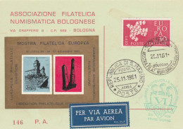 BUSTA  REP.SAN MARINO 1961 BOPHILEX (TY2232 - Cartas & Documentos