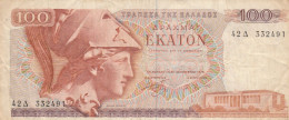 BANCONOTA GRECIA 100 DRACME 1978 -EF (TY2020 - Griechenland