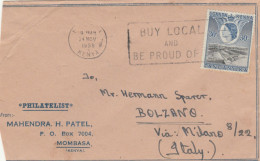 LETTERA 1958  30 C. UGANDA KENYA TANGANICA (TY2259 - Kenya, Uganda & Tanganyika