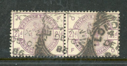 Great Britain USED 1883-84 Queen Victoria - Usados