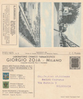 CARTOLINA POSTALE FARMACEUTICI ZOJA - 1934  RAGUSA SIRACUSA (TY2235 - Ragusa