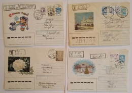 LOTTO 4 INTERI POSTALI RUSSIA (TY1161 - Entiers Postaux