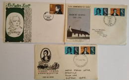 LOTTO 3 BUSTE FDC REGNO UNITO 1966 (TY1166 - 1952-1971 Dezimalausgaben (Vorläufer)