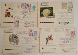 LOTTO 4 INTERI POSTALI RUSSIA (TY1160 - Enteros Postales