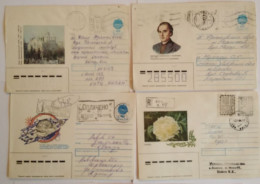 LOTTO 4 INTERI POSTALI RUSSIA (TY1155 - Enteros Postales