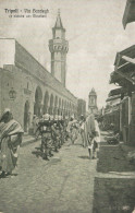 CARTOLINA NON VIAGGIATA PRIMI 900 TRIPOLI VIA BANDEGH -COLONIE ITALIA (TY43 - Libia