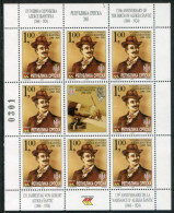 BOSNIAN SERB REPUBLIC 2003 Aleksa Santic Anniversary Sheetlet MNH / **.  Michel 266 Kb - Bosnia And Herzegovina