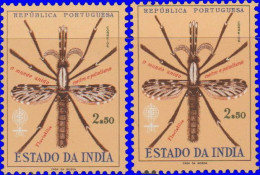 Inde Portugaises 1962 - YT 564* (par 2)  - Eradication Paludime - Portuguese India