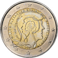 Pays-Bas, 2 Euro, Bicentenaire Du Royaume Des Pays-Bas, 2013, Utrecht, SUP+ - Nederland