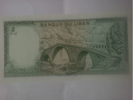 Banque Du Liban - Cinq Livres - Palais - Pont - Lebanon