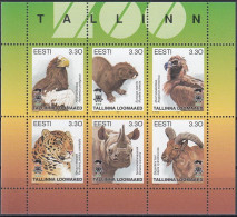 AVE076 - Estonia 1997 (MNH) (Mi 294-299) ) - Haliaeetus Pelagicus, Aegypius Monachus - Collections, Lots & Series