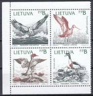 AVE073 - Lituania 1992 (MNH) (Mi 501-504)- Pandiom Haliaetus...Mergus Merganserr - Collections, Lots & Series