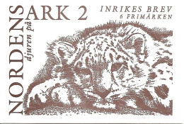 SWEDEN, 1997, Booklet 480  Facit, MH225, Wild Animal: Leopard - 1981-..