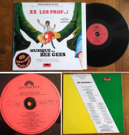 RARE French LP 33t RPM (12") BOF OST «22 LES PROF...!» (Bee Gees, Crosby, Still, Nash & Young, 1974) - Musique De Films