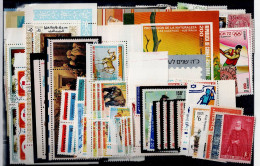 LOT OF 250 STAMPS MINT+USED+ 16 BLOCKS MI- 90 EURO VF!! - Collections (sans Albums)